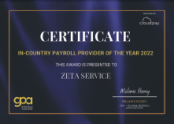 In-country Payroll Provider of the Year 2022