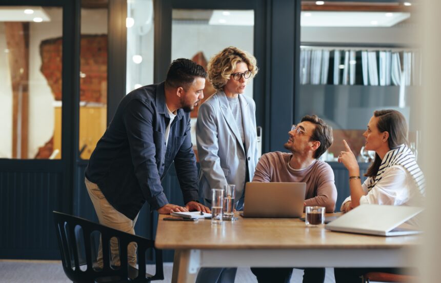 Business,People,Having,A,Meeting,In,A,Digital,Marketing,Agency.